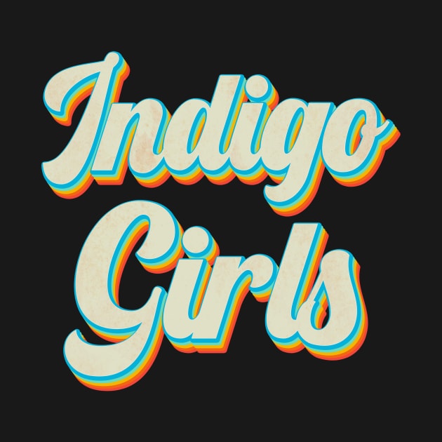 vintage color indigo girls by Wizz Ventura