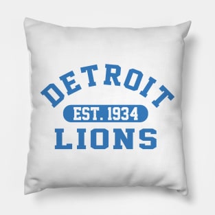 DT Lions Super Bowl Pillow