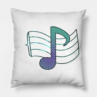 La Musical Note Pillow