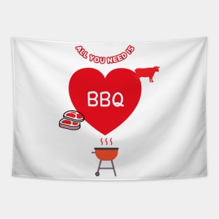 All You Need Is BBQ Tapestry