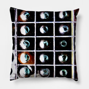 Vintage window abstract Pillow