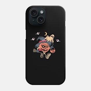 Halloween and pumpkin Phone Case