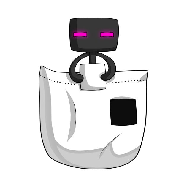 Pocket Enderman by sambeawesome