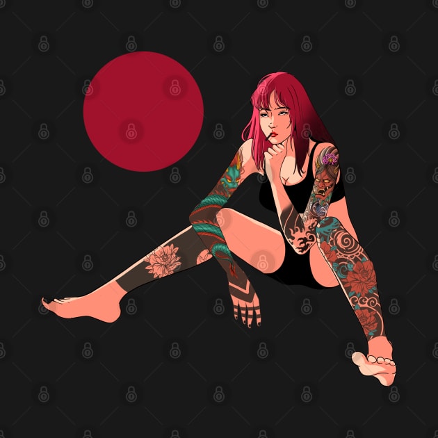 Yakuza Girl by semburats