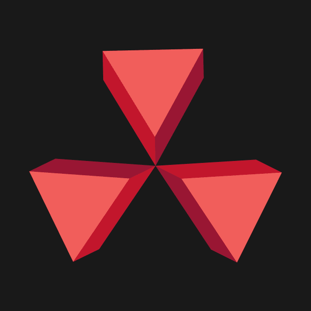 red three corner by Design-AZ