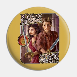 Firefly: Madame Ambassador & Captain Tightpants Pin