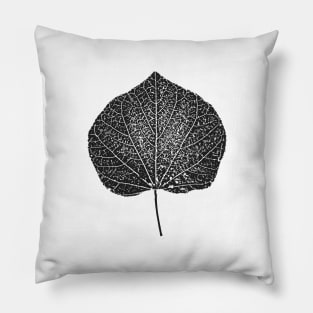 Leaf Print Pillow