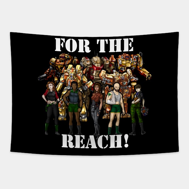 For the Reach! Tapestry by Oswald's Oddities