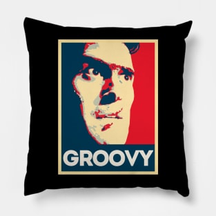 Evil Dead Ash Williams Groovy Pillow