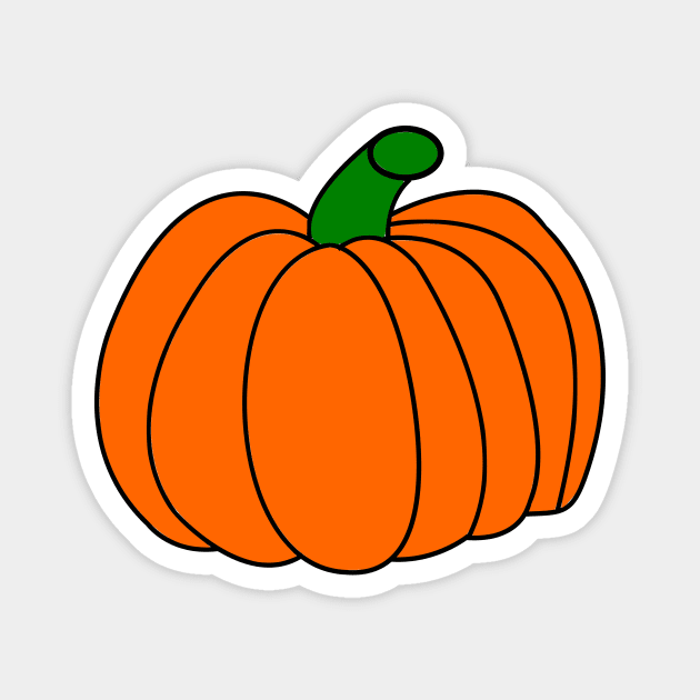 Pumpkin Magnet by traditionation