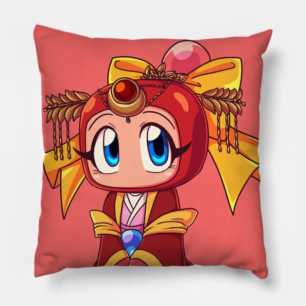 Akabon Japanese hime Pillow by SailorBomber