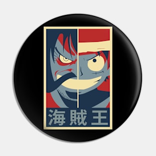 King Pirate Legends (Kanji) Pin