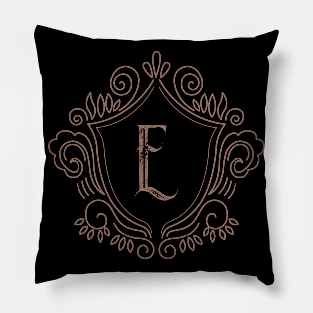 Vintage Names That Start With E Pillow by PallKris