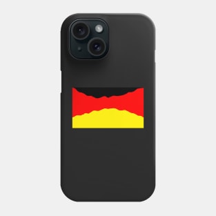 Curving German Flag Phone Case