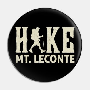 Hike Mt. Leconte Great Smoky Mountains Pin