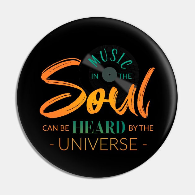 Music in the soul can be heard by the universe Pin by FlyingWhale369