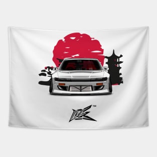 nissan silvia s13 white Tapestry