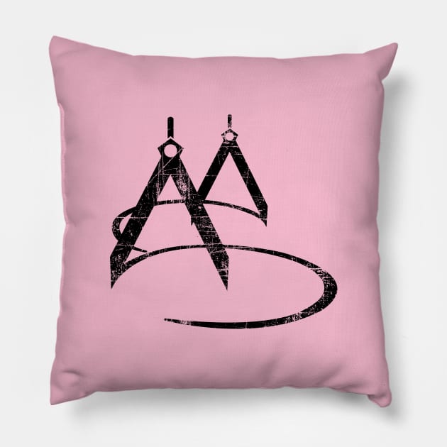 Scribblemason logo Pillow by Twintertainment