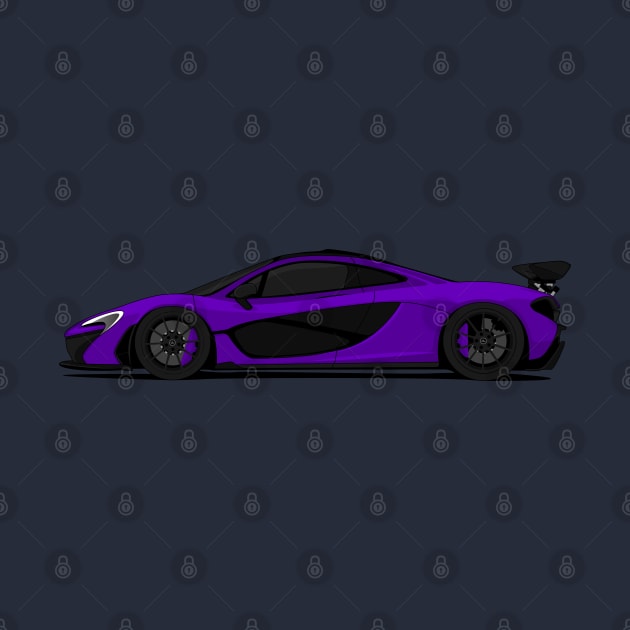 MCLAREN P1 PURPLE by VENZ0LIC