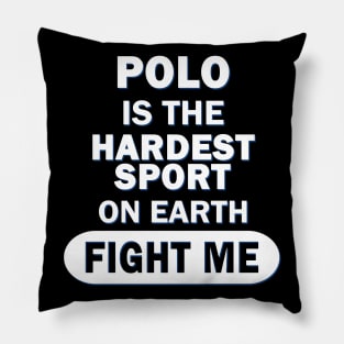 Polo Men Boys Sport Saddle Horse Gift Pillow