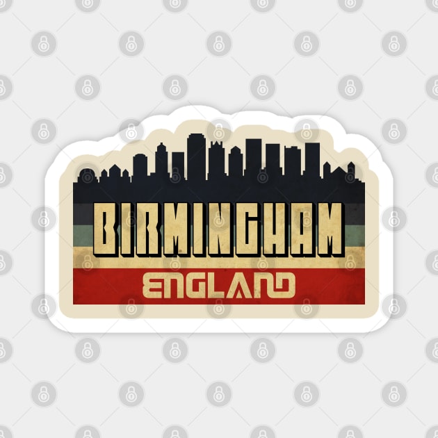 Birmingham City Skyline Magnet by CTShirts