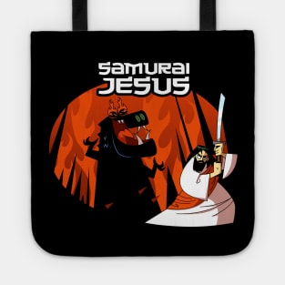 Samurai Jesus Tote