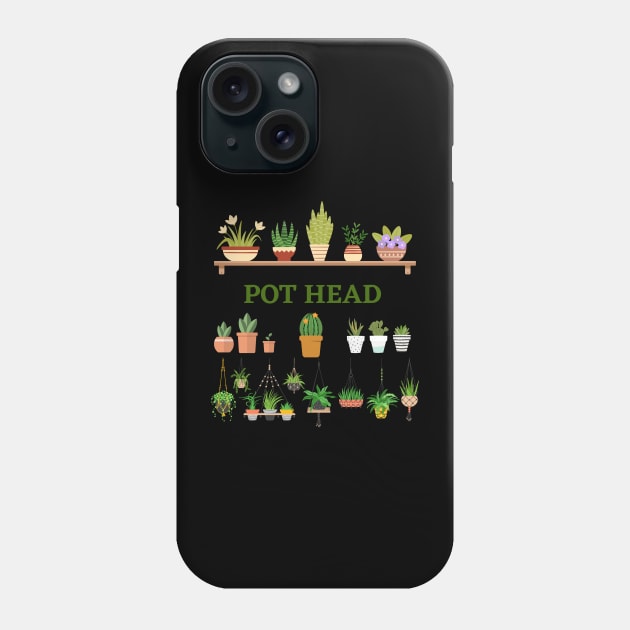 Pot heads love plants! Phone Case by GenXDesigns