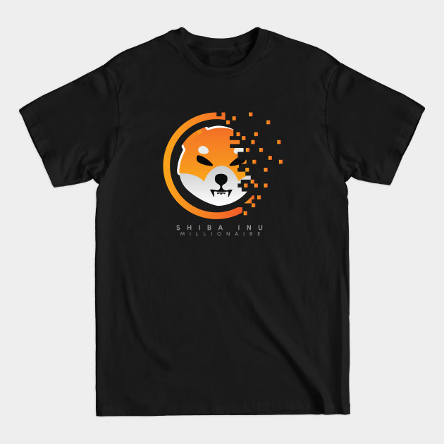 Shiba Inu - Crypto Token Coin - $SHIB - Digital Matrix - Millionaire - Shiba Inu - T-Shirt