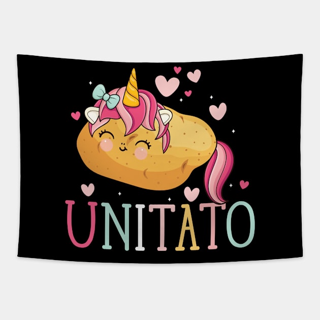 Unitato Potato Tapestry by AngelBeez29