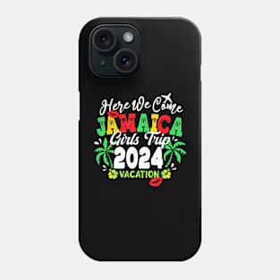 Jamaica 2024 Girls Trip Birthday Family Vacay Summer Travel Phone Case