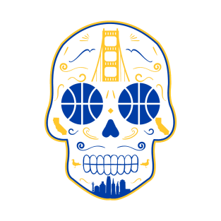 Golden State Sugar Skull T-Shirt