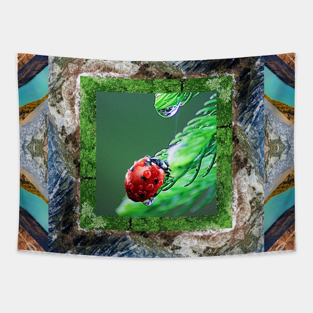 Natural Coccinelle Photography Tapestry by Choulous79