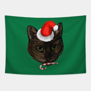 Christmas Cat Tapestry