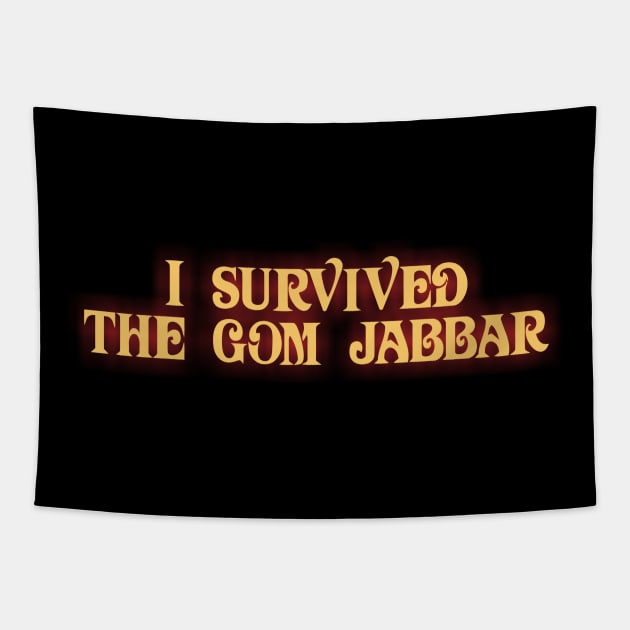 Dune I Survived The Gom Jabbar Tapestry by joeysartworld