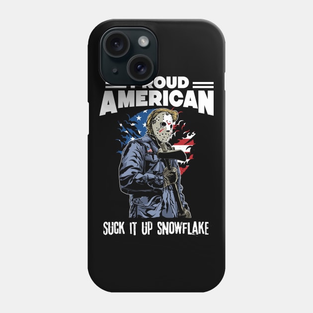 Proud American Phone Case by NineBlack