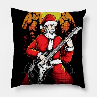 Rocker Santa Pillow