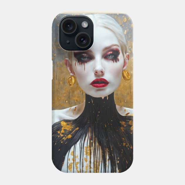 women's paintings Surrealism art watercoler artist Phone Case by nonagobich