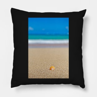 Sunrise Shell at the Beach Pillow