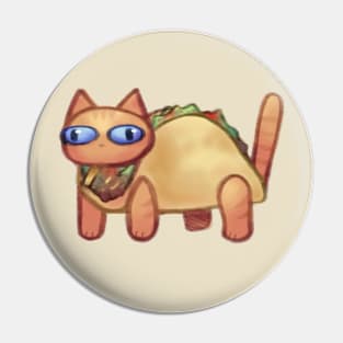 Taco Cat Pin