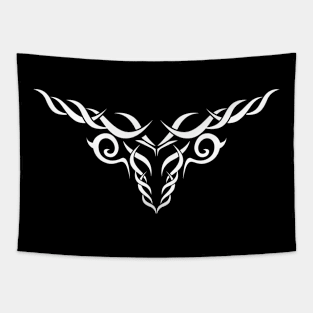 Demonic Tattoo Art Design Tapestry