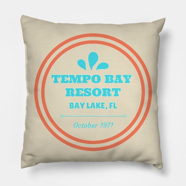 Tempo Bay Resort Pillow by nolatees