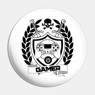 gamer emblem - gaming Pin