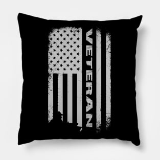 Veteran Flag - Sniper Pillow