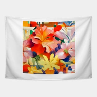 Iris Bouquet Tapestry