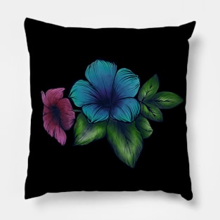 Watercolor Florals Pillow