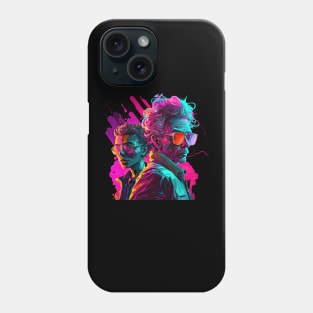 It's Synthwave! v2 (no text) Phone Case