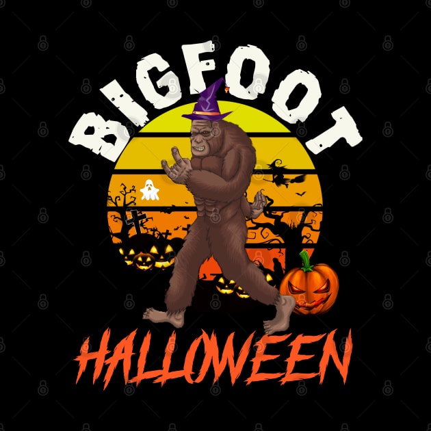 Bigfoot halloween by  Memosh Everything 