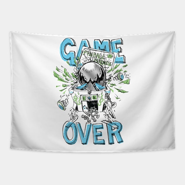 Game Over Tapestry by tdK