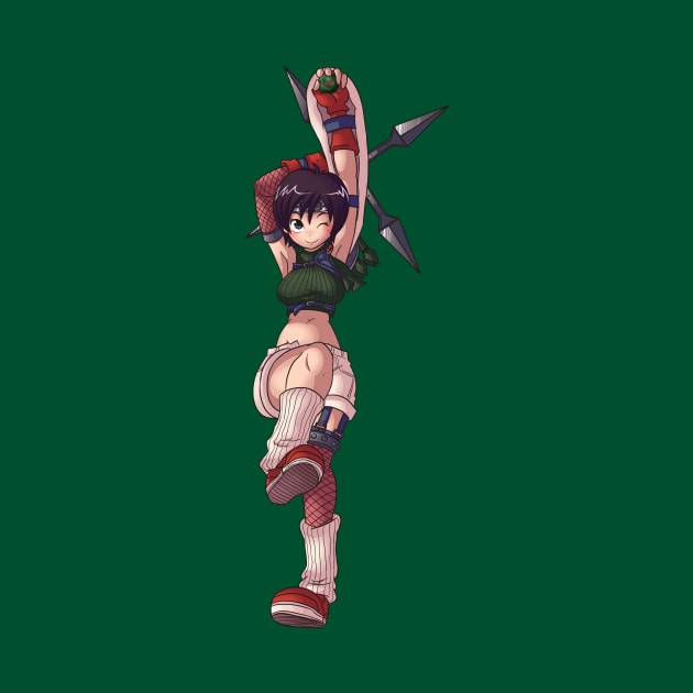 Yuffie from FINAL FANTASY VII by IanDimas