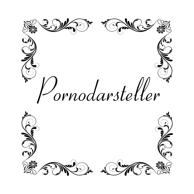 Schnoerkel - Pornodarsteller by OboShirts